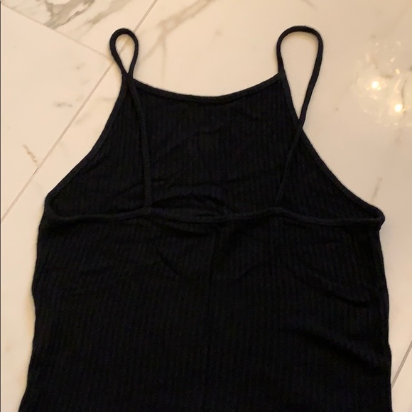 Brandy Melville Ribbed Black Tank - Picture 7 of 7